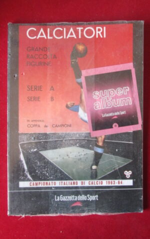 ALBUM FIGURINE CALCIATORI 1963-1964 BLISTERATO CON BUSTINA OMAGGIO [TR29A]