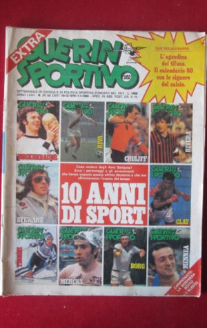 GUERIN SPORTIVO 51-52 1979 INGEMAR STENMARK MERCKX BECKENBAUER CRUIJFF [TR29A]