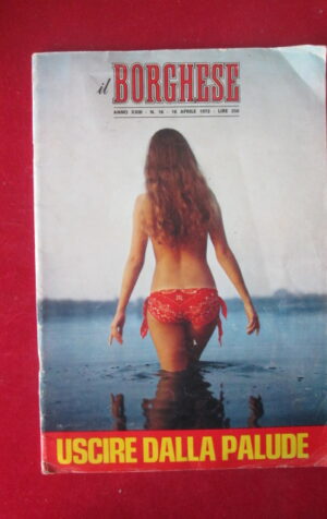 IL BORGHESE 16 1972 RIVISTA POLITICA [TR29A]