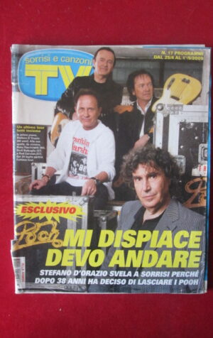 TV SORRISI E CANZONI 17 2009 SPECIALE POOH MARA VENIER  - MEDIOCRE [TR29A]