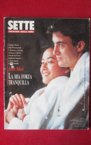 7 SETTE CORRIERE DELA SERA 26 1995 JEAN ALEST VERSACE ELTON JOHN [TR29A]