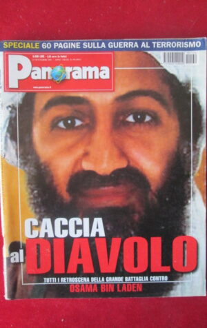 PANORAMA 39 2001 OSAMA BIN LADEN DOSSIER BATTAGLIA CONTRO AL TERRORISMO [TR29A]