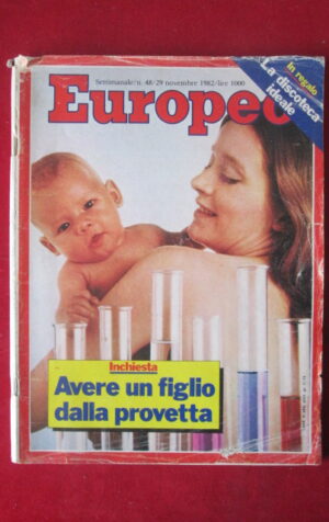EUROPEO 48 1982 FANFANI UGO PIRRO URSS DOSSIER FIGLI IN PROVETTA [TR29A]