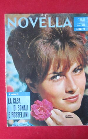 NOVELLA 11 1963 VALERIE LAGRANGE ROSSELLINI SONALI LANA TURNER ABA CERCATO TR29A