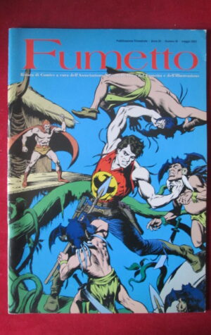 IL FUMETTO ANAF 46 2003 COPERTINA ZAGOR - CON INSERTO CORRADO TEDESCHI [G99N11]