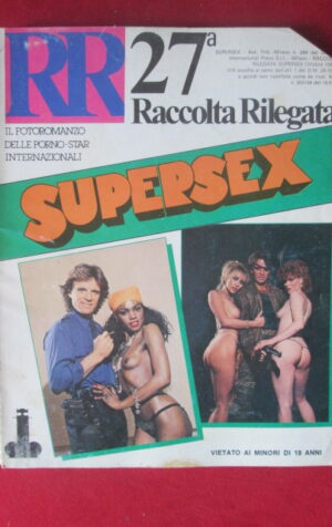 SUPERSEX RACCOLTA 27 - COMPRENDE NUMERI #125 E #126 1984 GABRIEL PONTELLO  [SIT13]