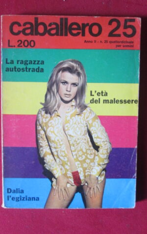 CABALLERO 25 1968 RIVISTA EROTICA EDIZIONI SEPIM   [SIT13]