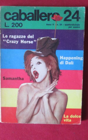 CABALLERO 24 1968 RIVISTA EROTICA EDIZIONI SEPIM   [SIT13] - MEDIOCRE