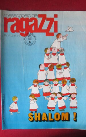 MESSAGGERO DEI RAGAZZI 10 1986 DINO BATTAGLIA [H025]