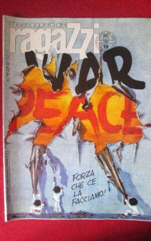 MESSAGGERO DEI RAGAZZI 33 1986 SERVIZIO SU MADONNA [H025]