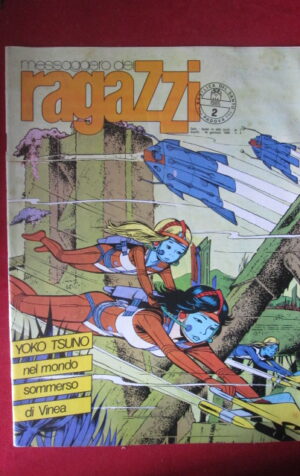MESSAGGERO DEI RAGAZZI 3 1985 POSTER VERONA - YOKO TSUNO [H025]