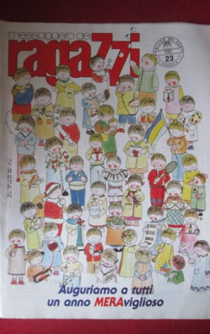 MESSAGGERO DEI RAGAZZI 40 1985 SILAS FINN TIZIANO SCLAVI YOKO TSUNO [H025]