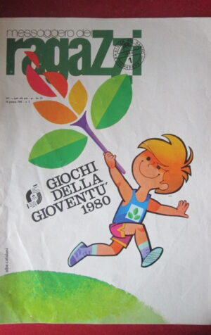 MESSAGGERO DEI RAGAZZI 2 1980 YOKO TSUNO DINO BATTAGLIA [H025]