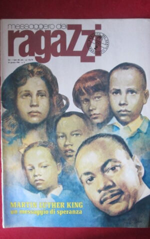 MESSAGGERO DEI RAGAZZI 4 1980 YOKO TSUNO MARTIN LUTHER KING [H025]