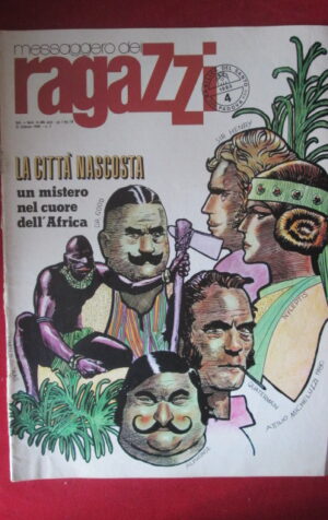 MESSAGGERO DEI RAGAZZI 7 1980 YOKO TSUNO ATTILIO MICHELUZZI [H025]