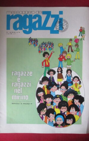 MESSAGGERO DEI RAGAZZI 8 1980 YOKO TSUNO ATTILIO MICHELUZZI [H025]