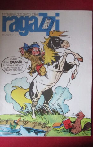 MESSAGGERO DEI RAGAZZI 19 1980 YAKARI DERIB + JOB [H025]