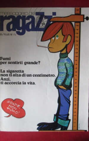 MESSAGGERO DEI RAGAZZI 34 1980 YOKO TSUNO [H025]