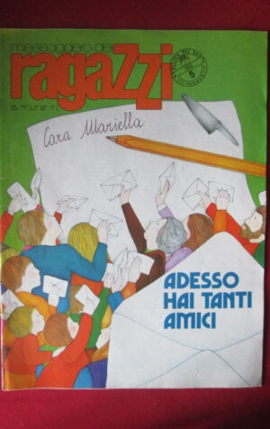 MESSAGGERO DEI RAGAZZI 8 1984 POSTER PISA 1983-84  [H024]