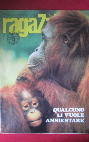 MESSAGGERO DEI RAGAZZI 28 1984 YOKO TSUNO + CALENDARIO A 1984-85 [H024]