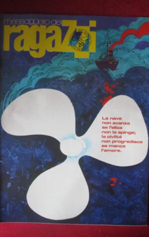 MESSAGGERO DEI RAGAZZI 20 1976 YOKO TSUNO [H024]