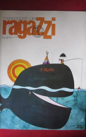 MESSAGGERO DEI RAGAZZI 6 1976 ANTONIO PALACIOS [H024]