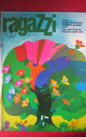 MESSAGGERO DEI RAGAZZI 5 1976 ANTONIO PALACIOS [H024]