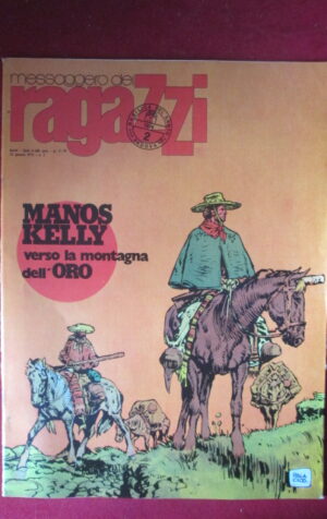 MESSAGGERO DEI RAGAZZI 2 1976 MANOS KELLY  [H024]