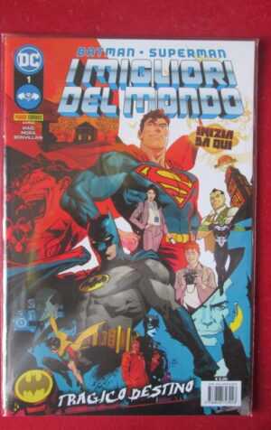 BATMAN SUPERMAN I MIGLIORI DEL MONDO 1 DC PANINI COMICS [W72]