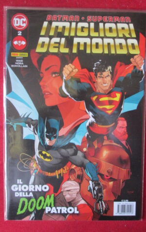 BATMAN SUPERMAN I MIGLIORI DEL MONDO 2  DC PANINI COMICS [W72]