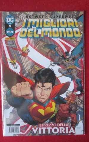 BATMAN SUPERMAN I MIGLIORI DEL MONDO 5  DC PANINI COMICS [W72]