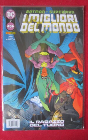 BATMAN SUPERMAN I MIGLIORI DEL MONDO 7  DC PANINI COMICS [W72]