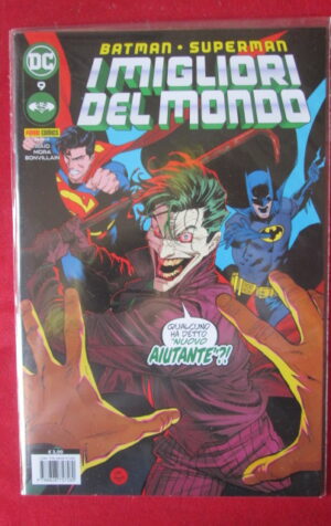 BATMAN SUPERMAN I MIGLIORI DEL MONDO 9  DC PANINI COMICS [W72]