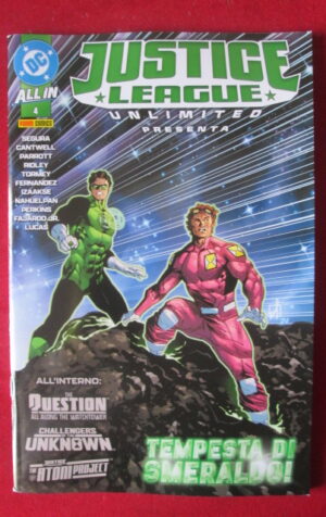 JUSTICE LEAGUE UNLIMITED 4 PANINI COMICS  [W62]