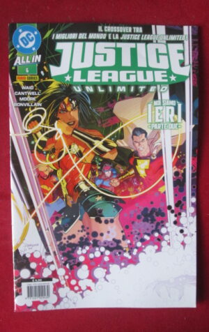 JUSTICE LEAGUE UNLIMITED 6 PANINI COMICS  [W62]