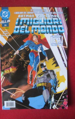 BATMAN SUPERMAN I MIGLIORI DEL MONDO 33 PANINI COMICS  [W62]