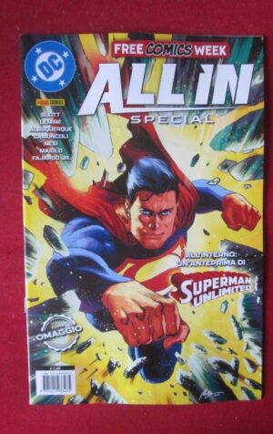 ALL IN SPECIAL SPECIAL PANINI FREE COMICS WEEK 2025  [W62]