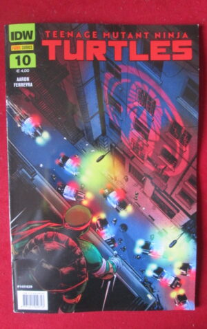 TEENAGE MUTANT NINJA TURTLES NUOVA SERIE 10 PANINI COMICS  [W62]
