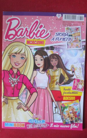 BARBIE MAGAZINE 311 2017   CON MINI BOOK [H078]