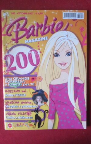 BARBIE MAGAZINE 200 2007 CON ADESIVI   [H078]