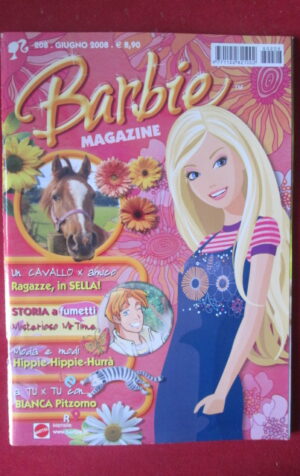 BARBIE MAGAZINE 208 2008 CON ADESIVI  [H078]