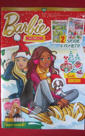 BARBIE MAGAZINE 322 2017  CON MINI BOOK [H078]