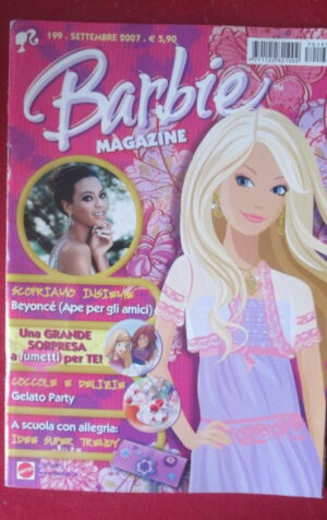 BARBIE MAGAZINE 199 2007 CON ADESIVI  [H078]