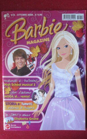 BARBIE MAGAZINE 212 2008 CON ADESIVI  [H078]