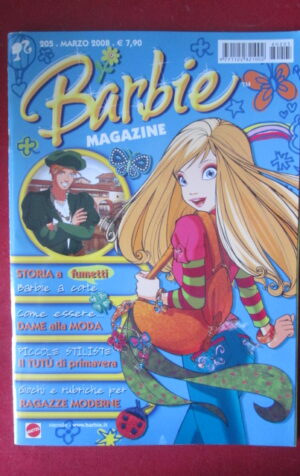 BARBIE MAGAZINE 205 2008 CON ADESIVI  [H078]