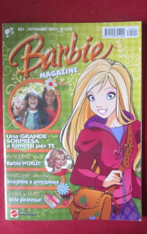 BARBIE MAGAZINE 201 2007 CON ADESIVI  [H078]