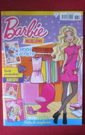BARBIE MAGAZINE 313 2017 CON MINI BOOK  [H078]
