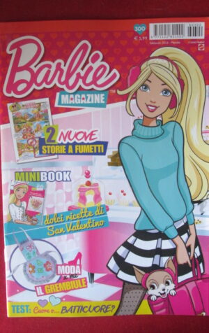 BARBIE MAGAZINE 300 2016 CON MINI BOOK [H078]