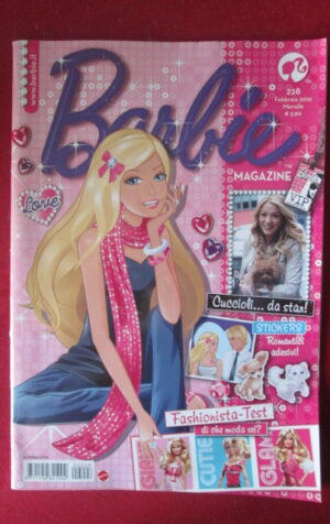 BARBIE MAGAZINE 228 2010 CON ADESIVI PARZIALI  [H078]