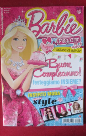 BARBIE MAGAZINE 277 2014  [H078]